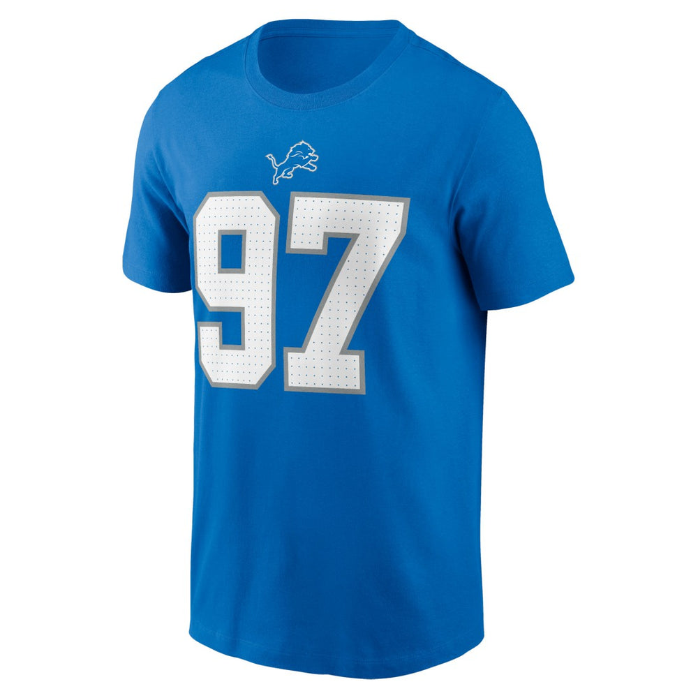Detroit Lions Nike Aidan Hutchinson  Name & Number T-Shirt