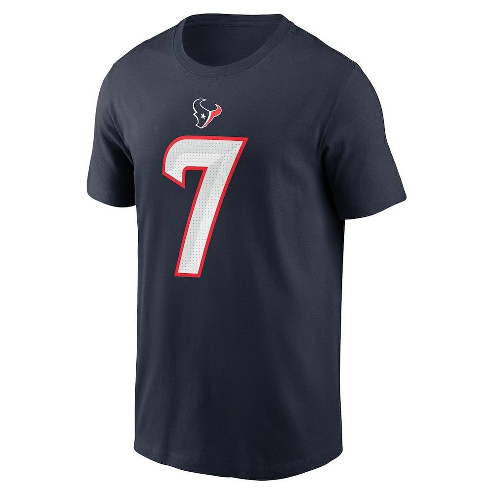 Houston Texans Nike C.J. Stroud  Player Name & Number T-Shirt
