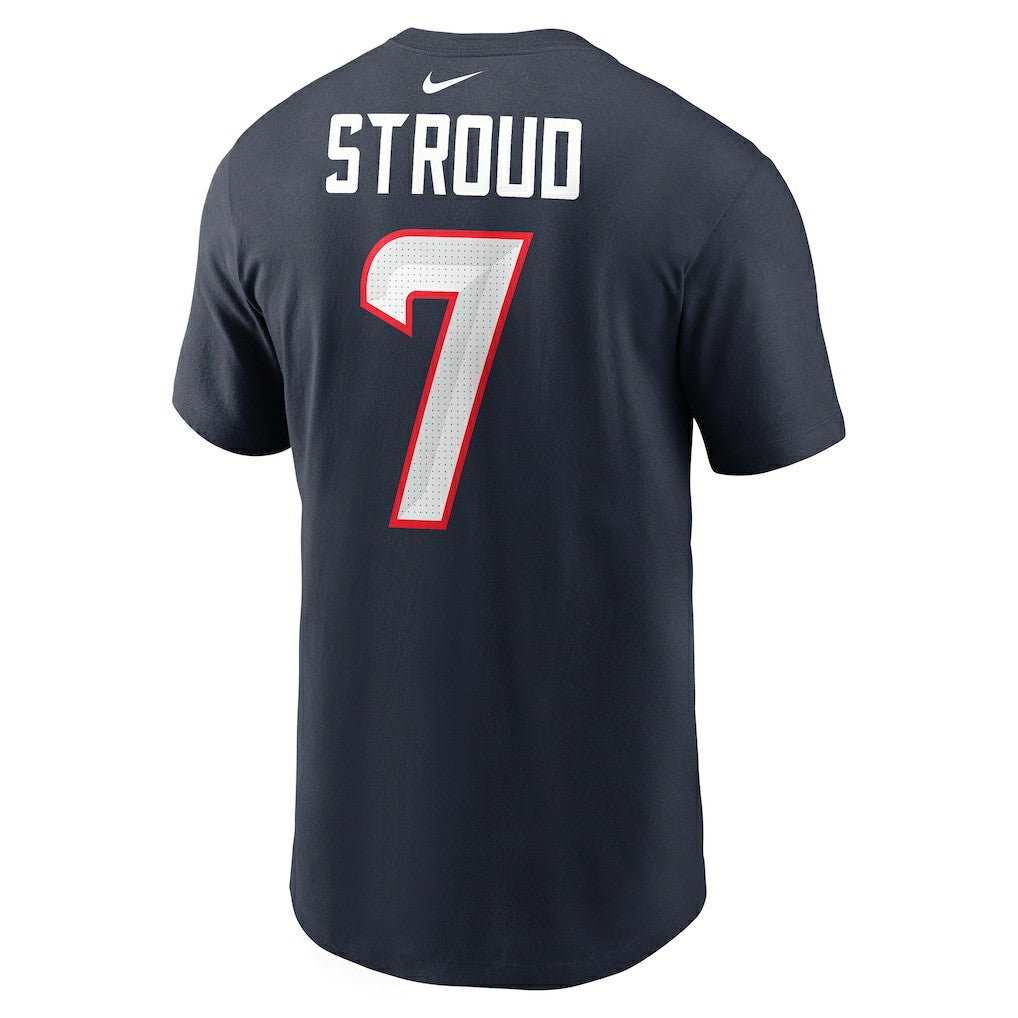 Houston Texans Nike C.J. Stroud  Player Name & Number T-Shirt