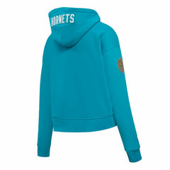 Charlotte Hornets Pro Standard Women's 2023/24 City Edition Cropped Pullover Hoodie Discount