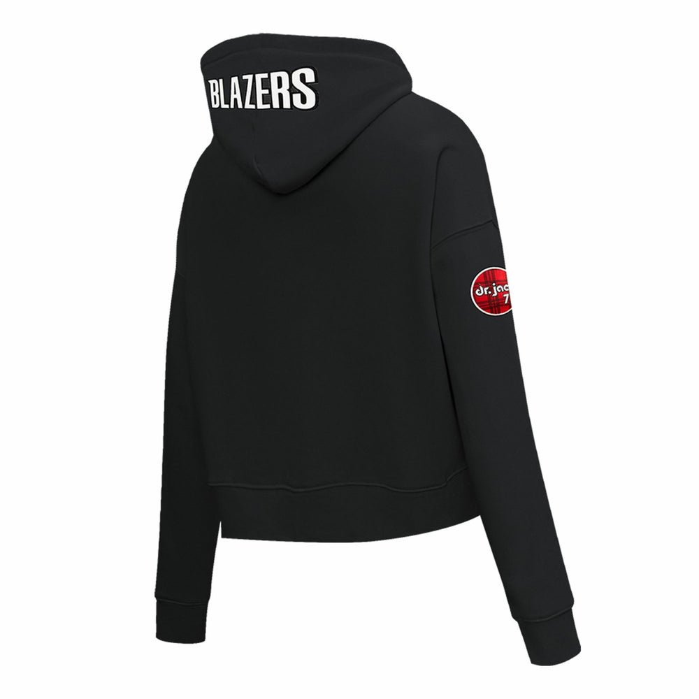 Portland Trail Blazers Pro Standard Women's 2023/24 City Edition Cropped Pullover Hoodie New