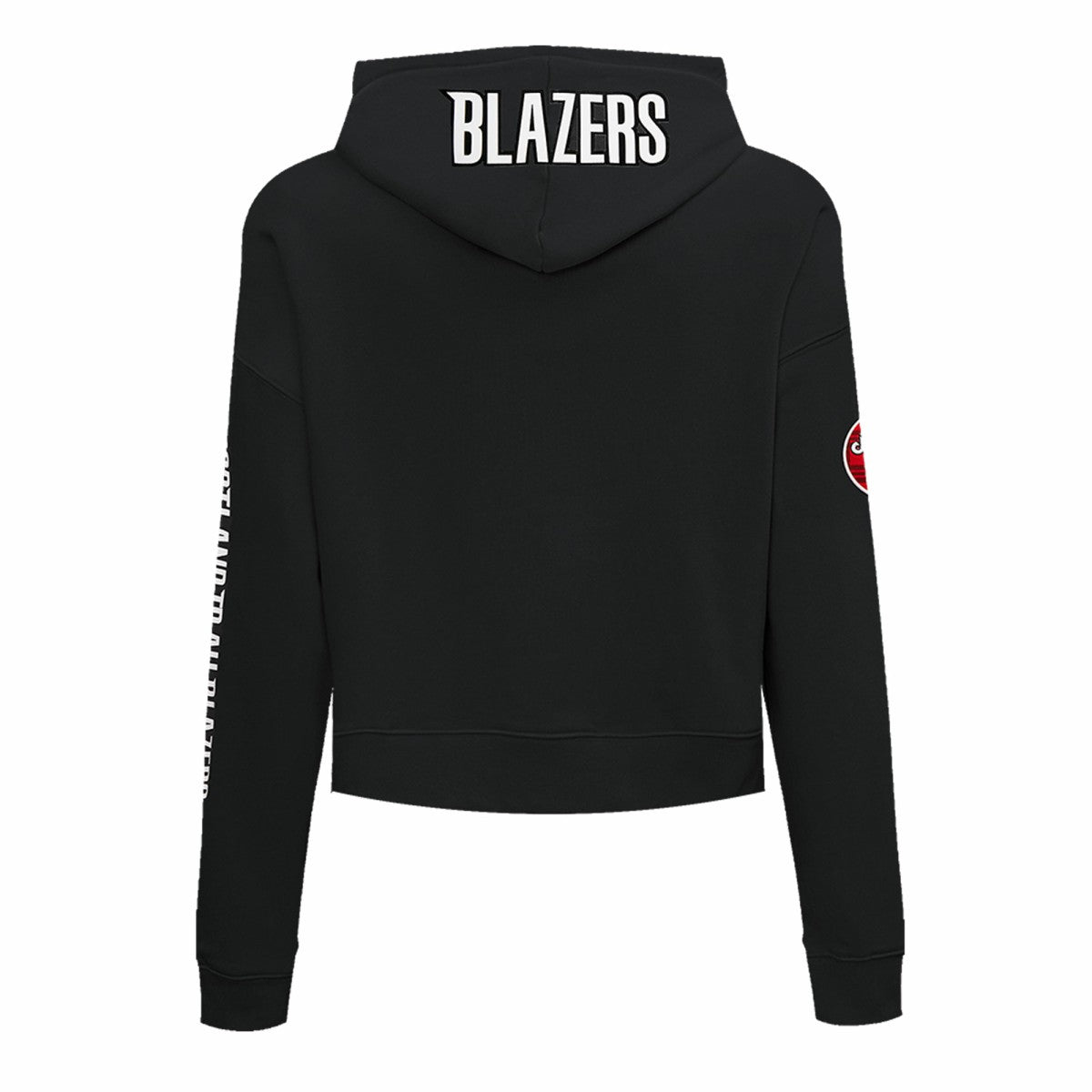 Portland Trail Blazers Pro Standard Women's 2023/24 City Edition Cropped Pullover Hoodie New