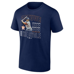 Jose Altuve Houston Astros Cycle T-Shirt – Navy | MLB For sale