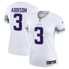 Minnesota Vikings Nike Jordan Addison  Women's Alternate Legend Player Performance Top
