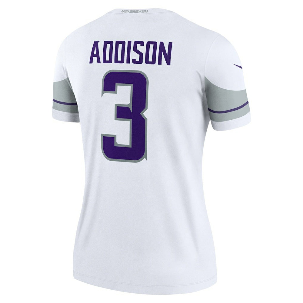 Minnesota Vikings Nike Jordan Addison  Women's Alternate Legend Player Performance Top
