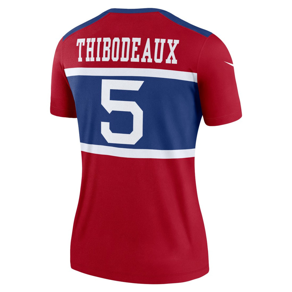 New York Giants Nike Kayvon Thibodeaux  Women's Alternate Legend Player Performance Top