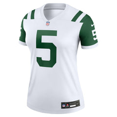 New York Jets Nike Garrett Wilson  Women's Alternate Legend Player Performance Top