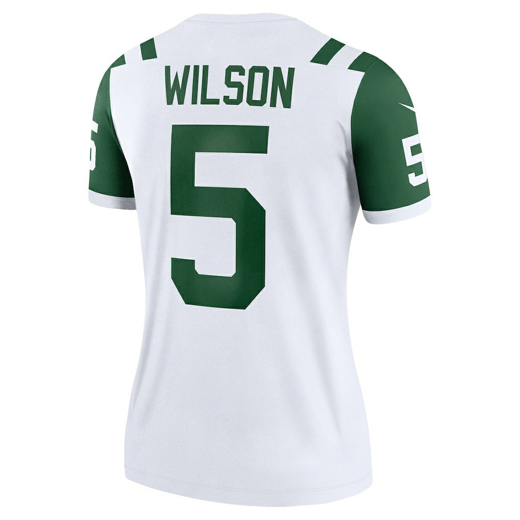 New York Jets Nike Garrett Wilson  Women's Alternate Legend Player Performance Top