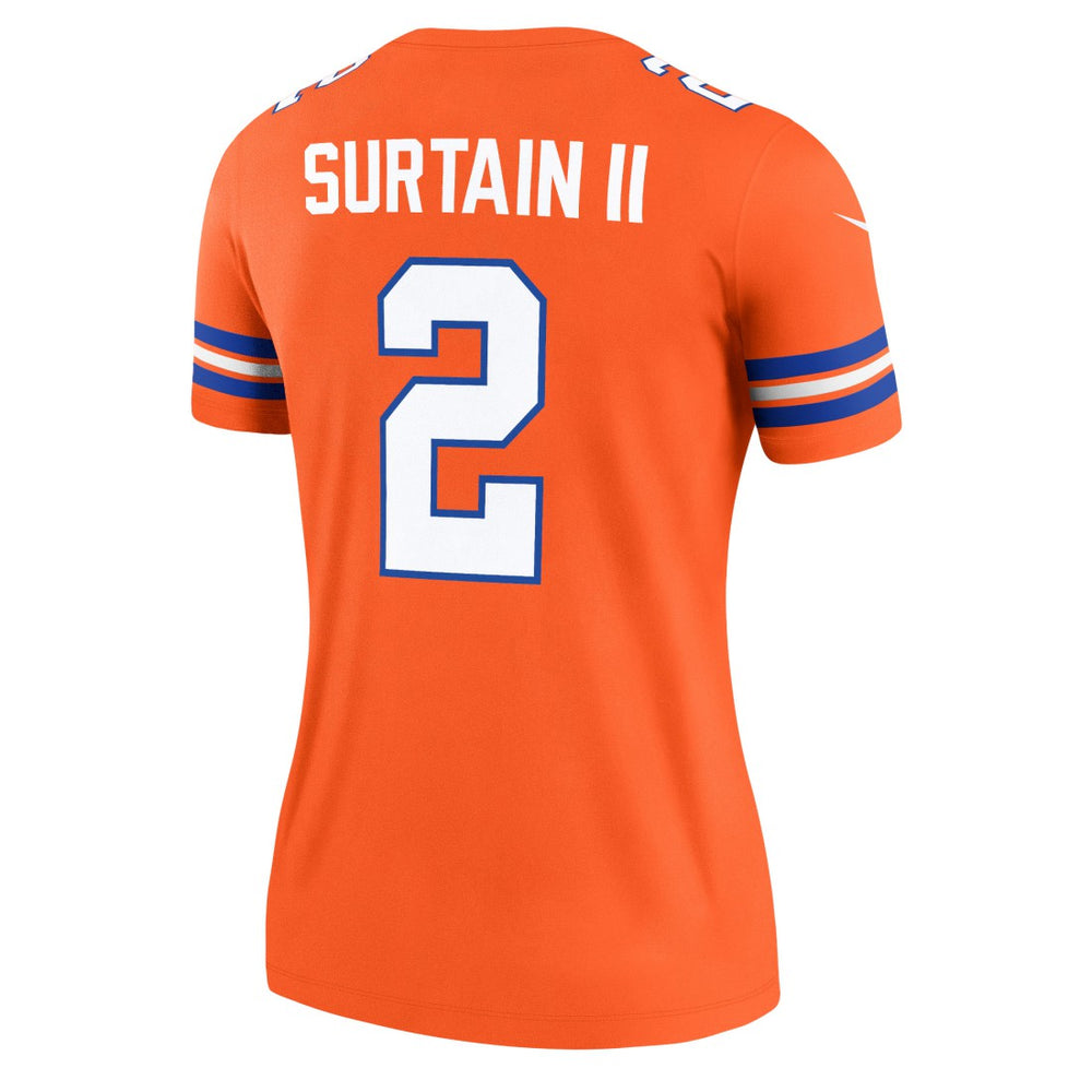 Denver Broncos Nike Patrick Surtain II  Women's Alternate Legend Player Performance Top