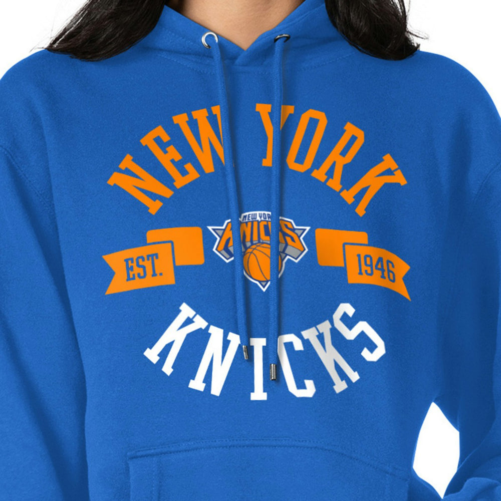 New York Knicks G-III 4Her by Carl Banks Women's City Pullover Hoodie For Sale