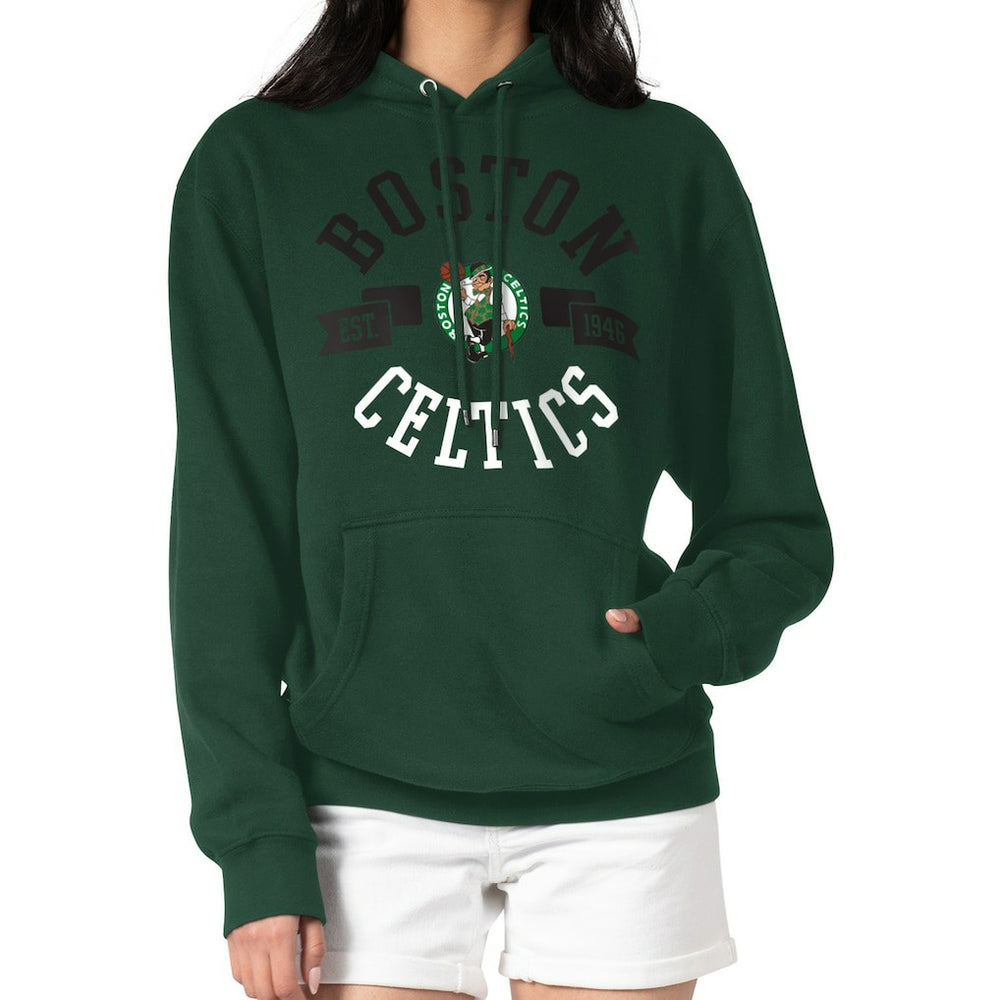Boston Celtics G-III 4Her by Carl Banks Women's City Pullover Hoodie On Sale