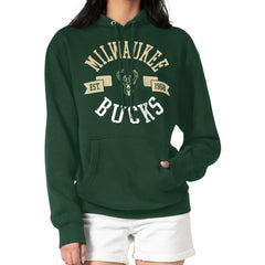 Milwaukee Bucks G-III 4Her by Carl Banks Women's City Pullover Hoodie Discount