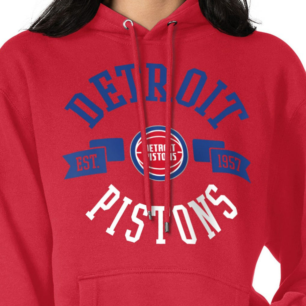 Detroit Pistons G-III 4Her by Carl Banks Women's City Pullover Hoodie sale New