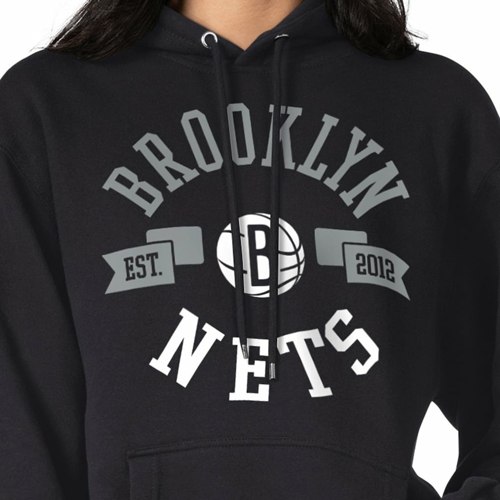 Brooklyn Nets G-III 4Her by Carl Banks Women's City Pullover Hoodie Outlet