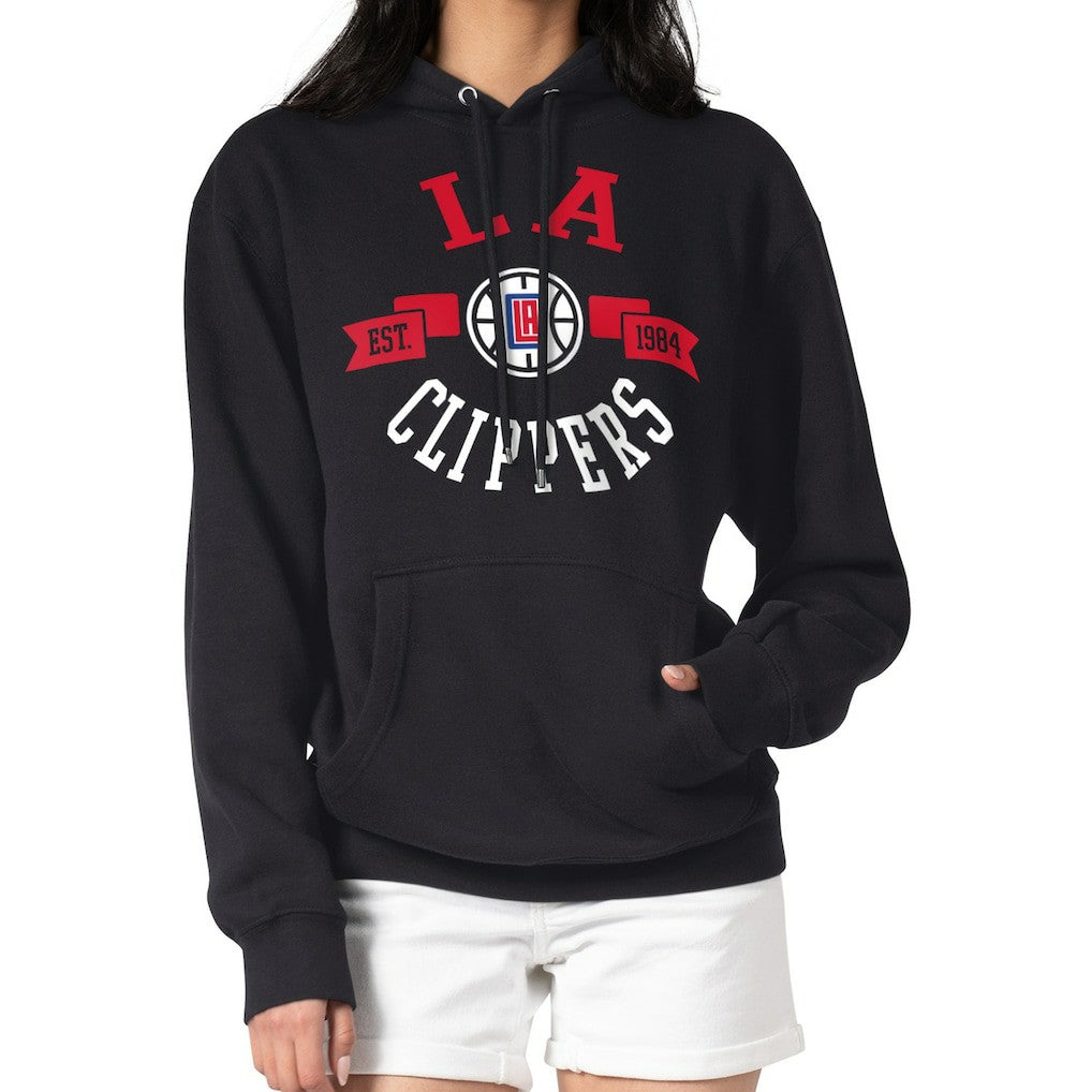LA Clippers G-III 4Her by Carl Banks Women's City Pullover Hoodie On Sale