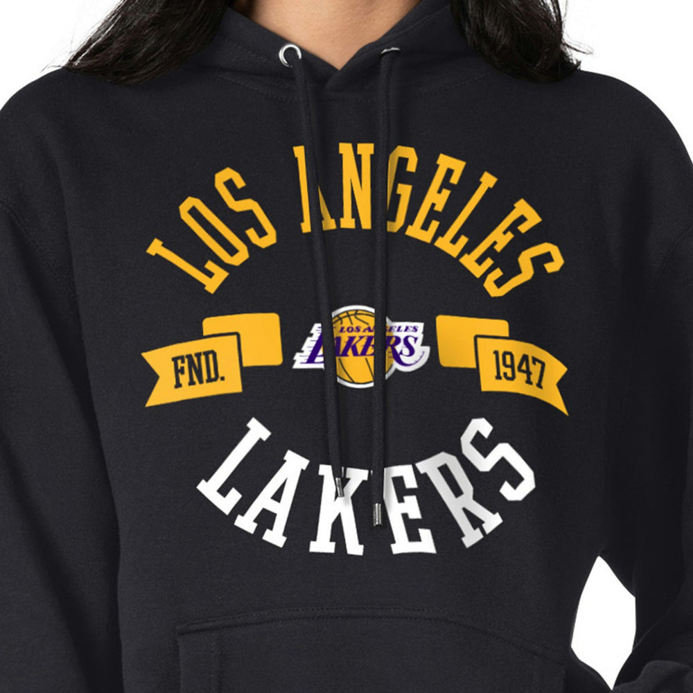 Los Angeles Lakers G-III 4Her by Carl Banks Women's City Pullover Hoodie New