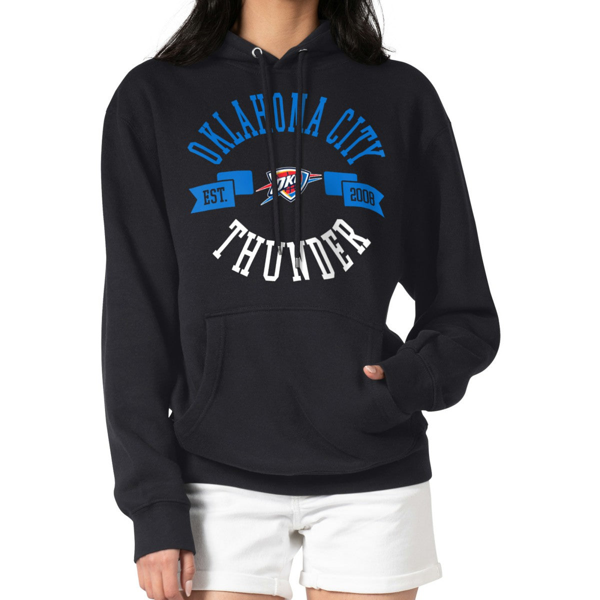 Oklahoma City Thunder G-III 4Her by Carl Banks Women's City Pullover Hoodie On Sale