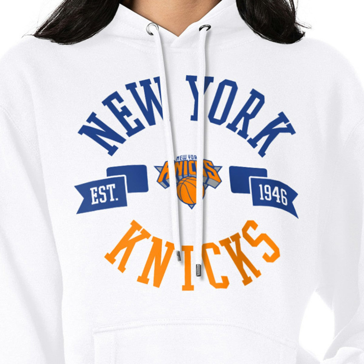 New York Knicks G-III 4Her by Carl Banks Women's City Pullover Hoodie Online