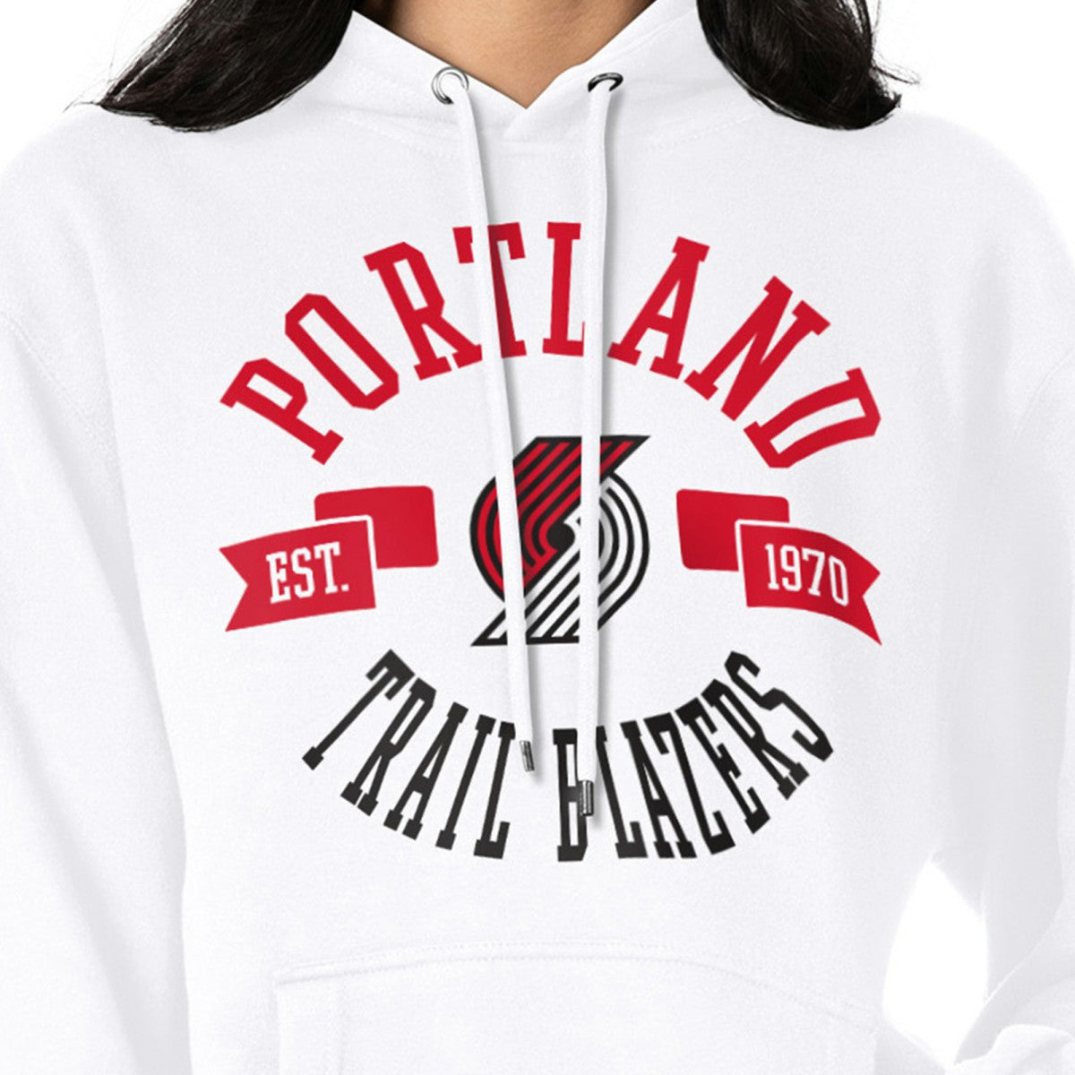 Portland Trail Blazers G-III 4Her by Carl Banks Women's City Pullover Hoodie Outlet