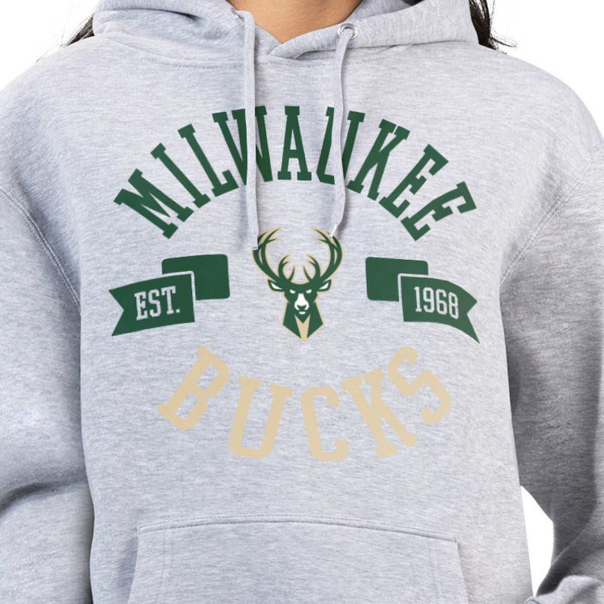 Milwaukee Bucks G-III 4Her by Carl Banks Women's City Pullover Hoodie Online