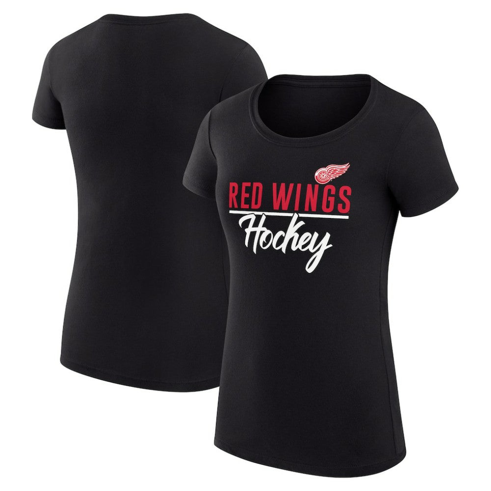 Detroit Red Wings G-III 4Her by Carl Banks Women's Super-Slim Fit Lightweight Team Sport T-Shirt Discount