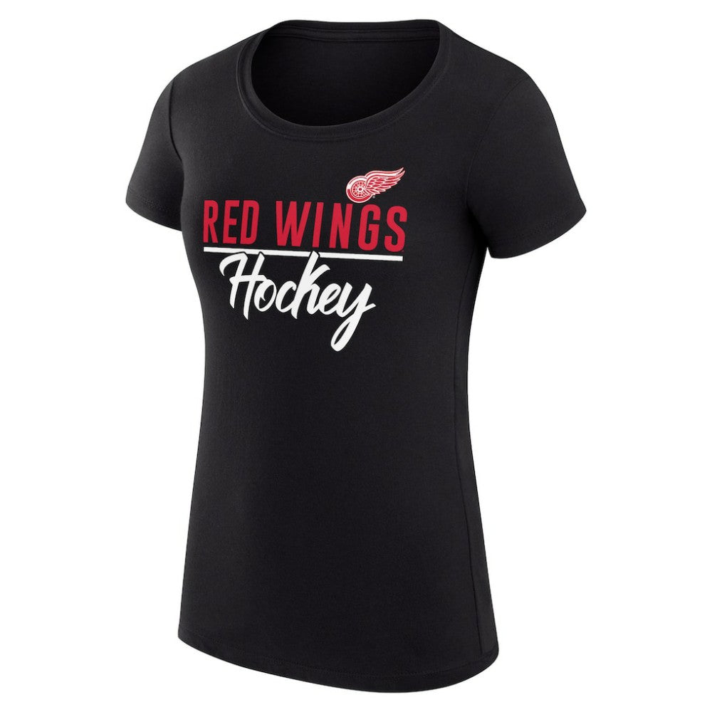 Detroit Red Wings G-III 4Her by Carl Banks Women's Super-Slim Fit Lightweight Team Sport T-Shirt Discount