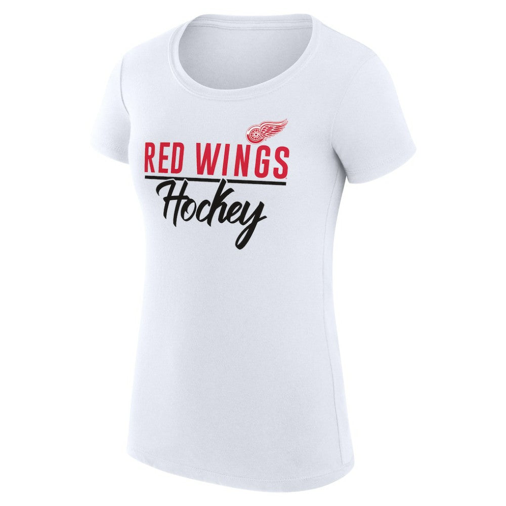 Detroit Red Wings G-III 4Her by Carl Banks Women's Super-Slim Fit Lightweight Team Sport T-Shirt Discount