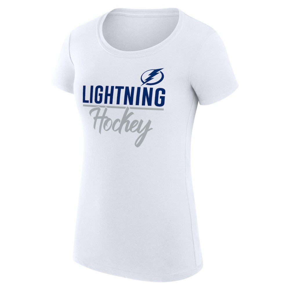 Tampa Bay Lightning G-III 4Her by Carl Banks Women's Super-Slim Fit Lightweight Team Sport T-Shirt Discount