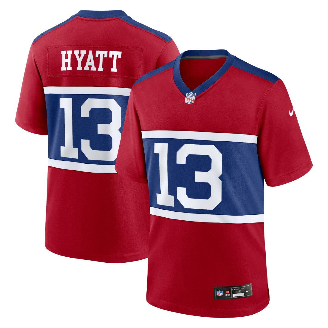 New York Giants Nike Jalin Hyatt  Alternate Player Game Jersey