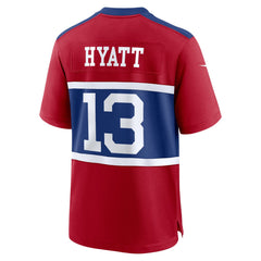 New York Giants Nike Jalin Hyatt  Alternate Player Game Jersey
