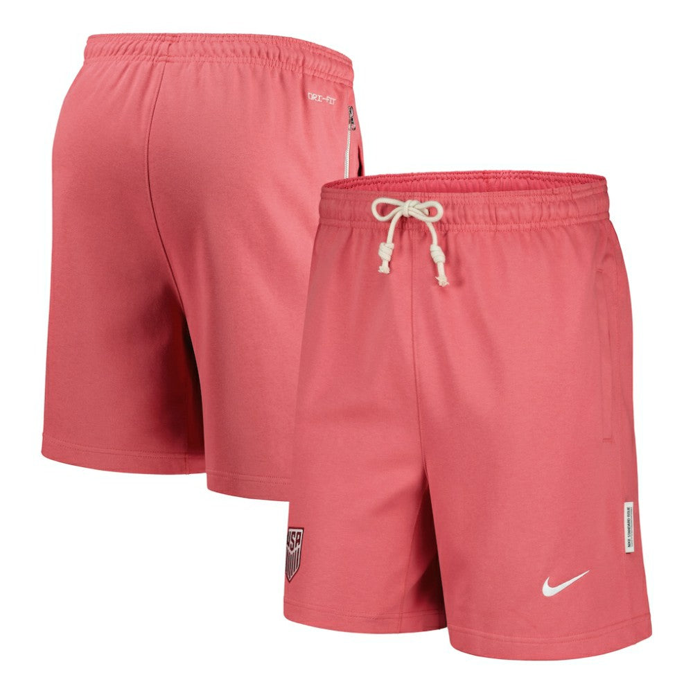 USMNT Standard Issue Fleece Performance Shorts Pink - Nike