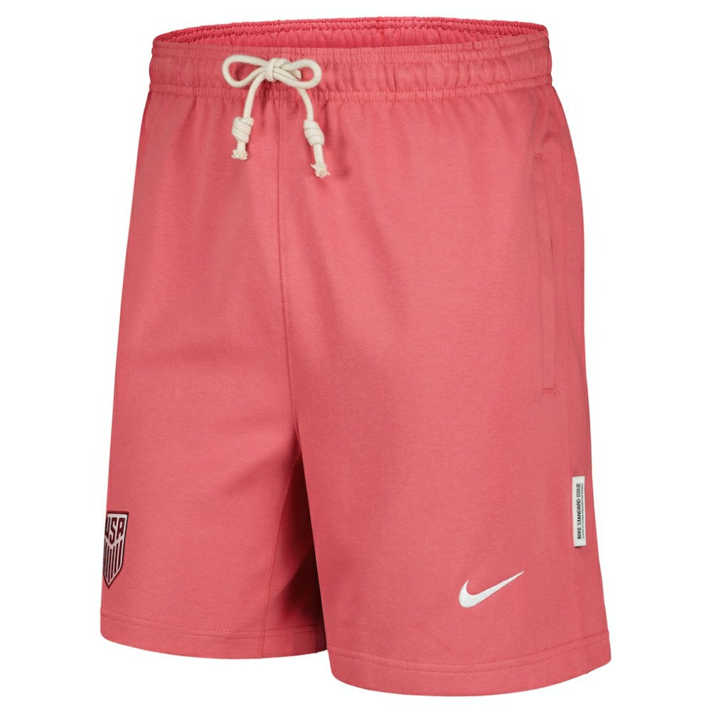 USMNT Standard Issue Fleece Performance Shorts Pink - Nike