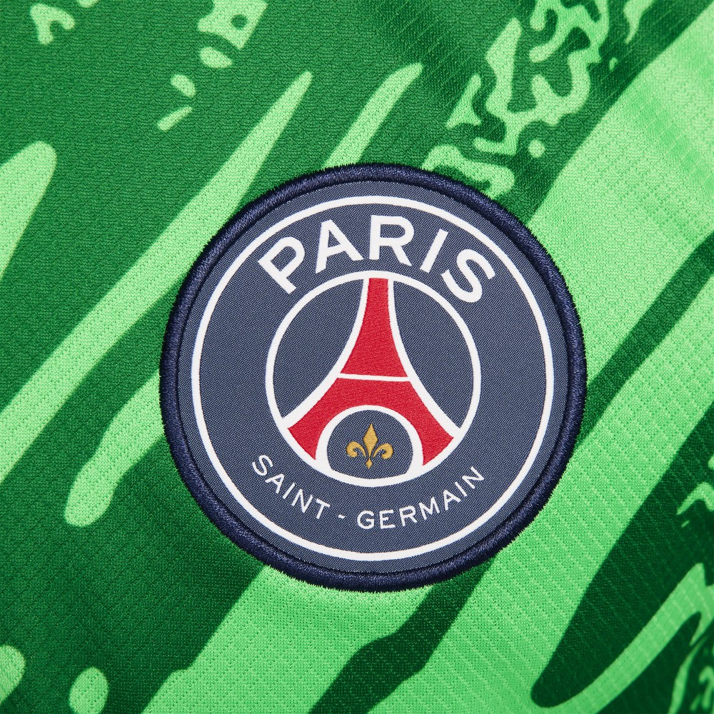 Paris Saint-Germain 2024/25 Goalkeeper Replica Stadium Long Sleeve Jersey Green - Nike