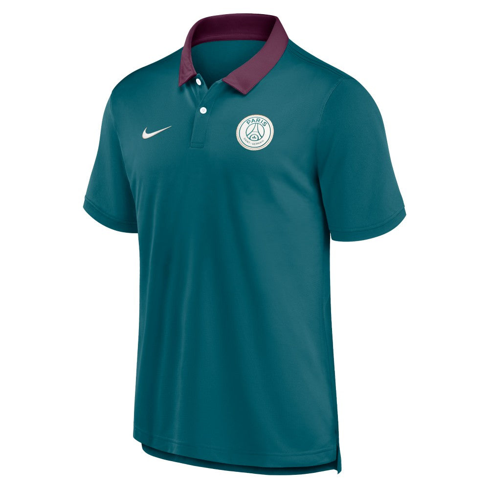 Paris Saint-Germain 2024/25 Performance 2.0 Polo Teal - Nike