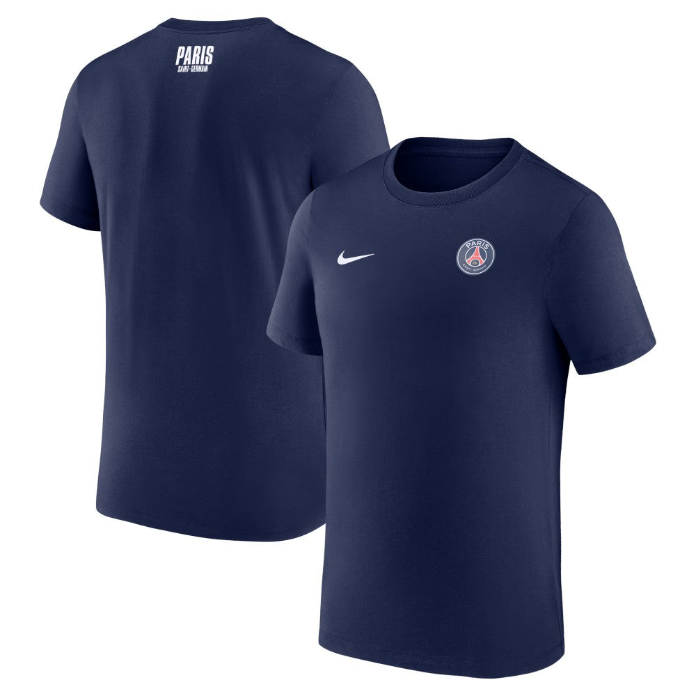 Paris Saint-Germain Club Essential T-Shirt Navy - Nike