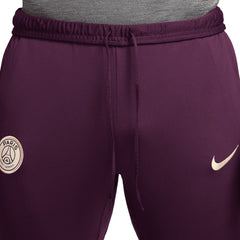 Paris Saint-Germain 2024/25 Strike Performance Pants Burgundy - Nike