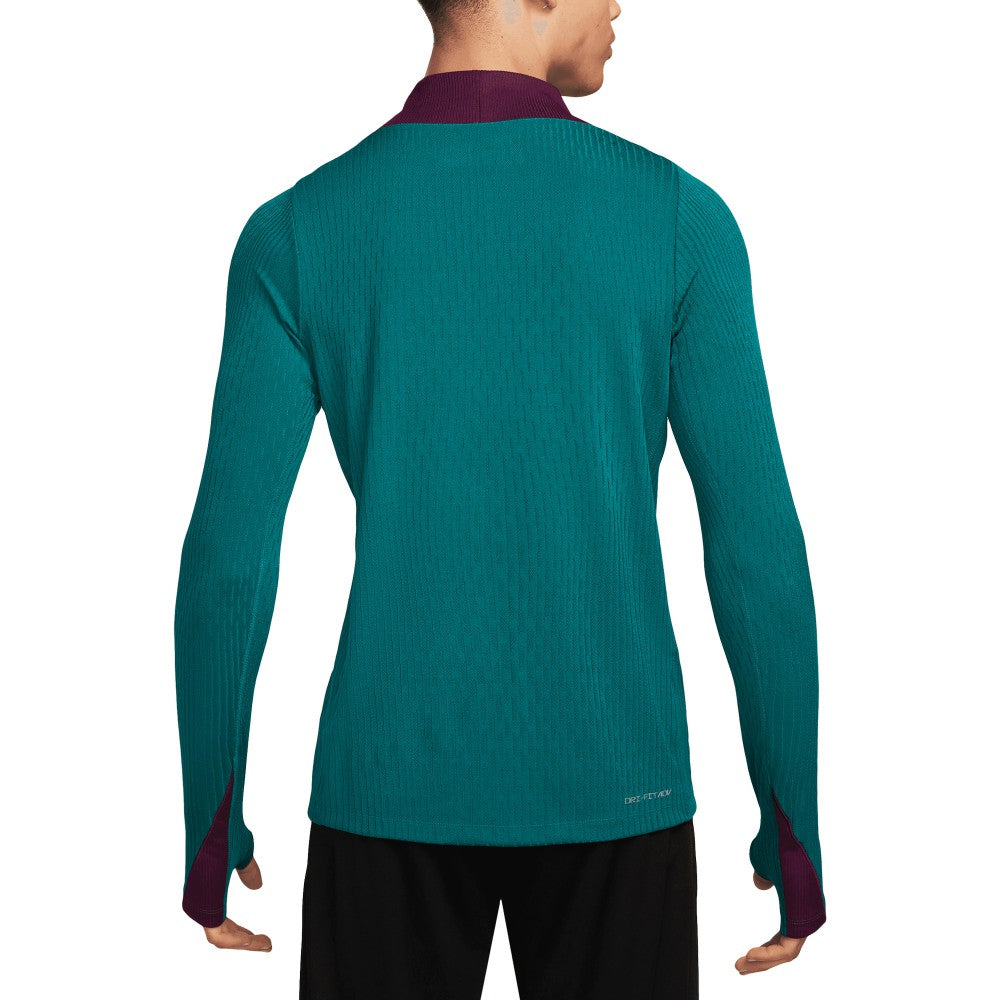 Paris Saint-Germain 2024/25 Advance Strike Drill Performance Quarter-Zip Top Teal - Nike
