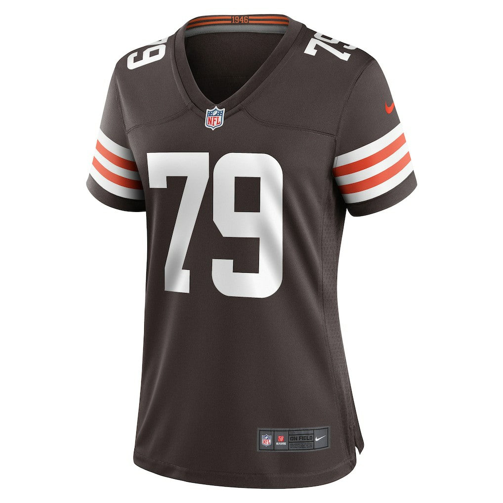 Cleveland Browns Nike Dawand Jones  Women's Team Game Jersey
