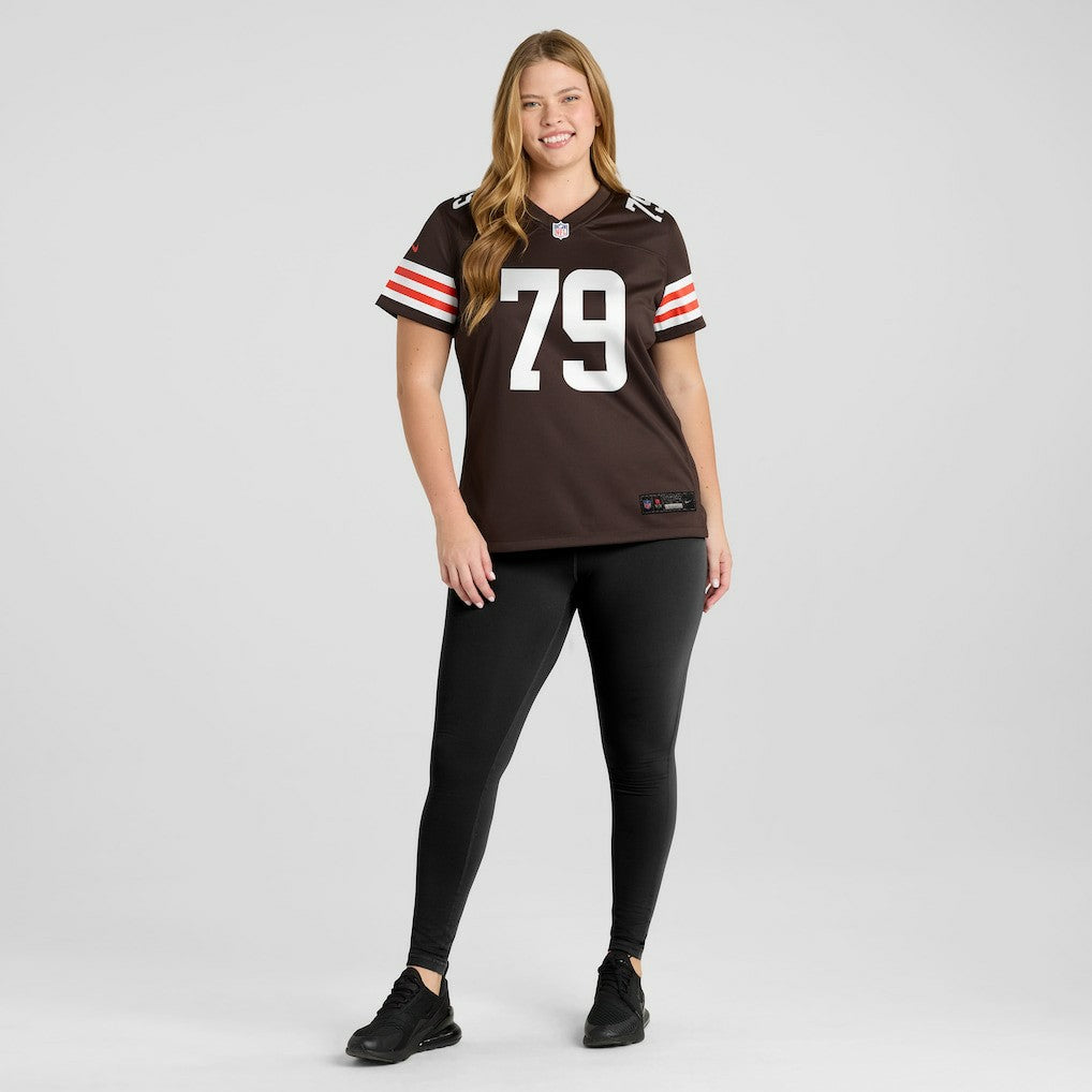 Cleveland Browns Nike Dawand Jones  Women's Team Game Jersey