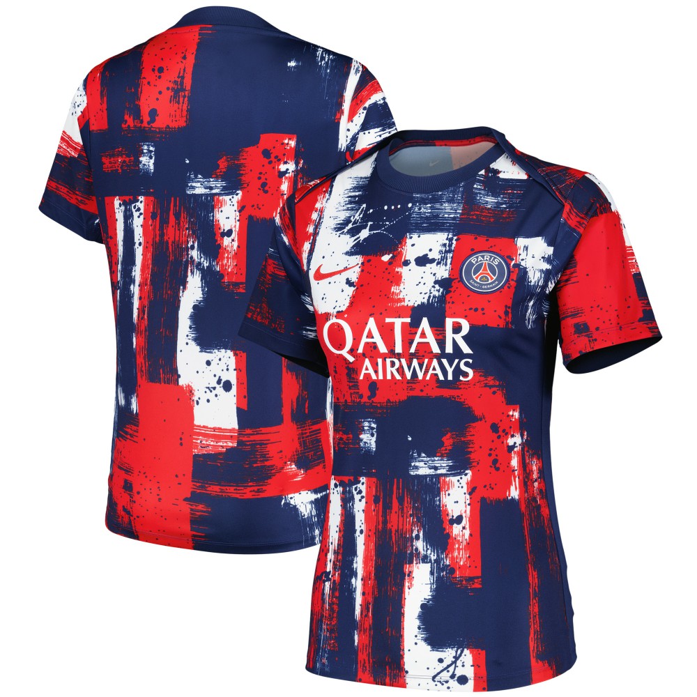 Paris Saint-Germain Women's 2024/25 Home Academy Pro Pre-Match Top Navy - Nike