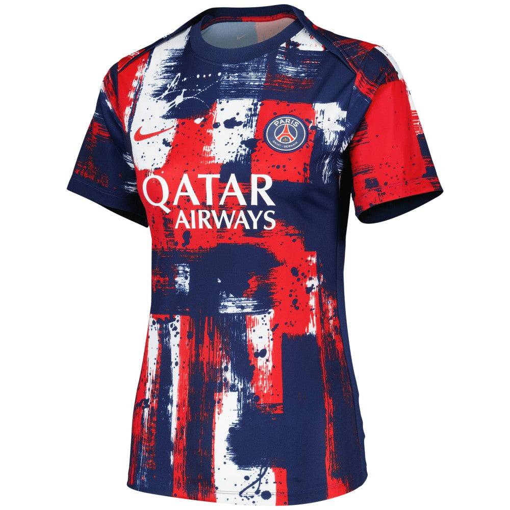Paris Saint-Germain Women's 2024/25 Home Academy Pro Pre-Match Top Navy - Nike