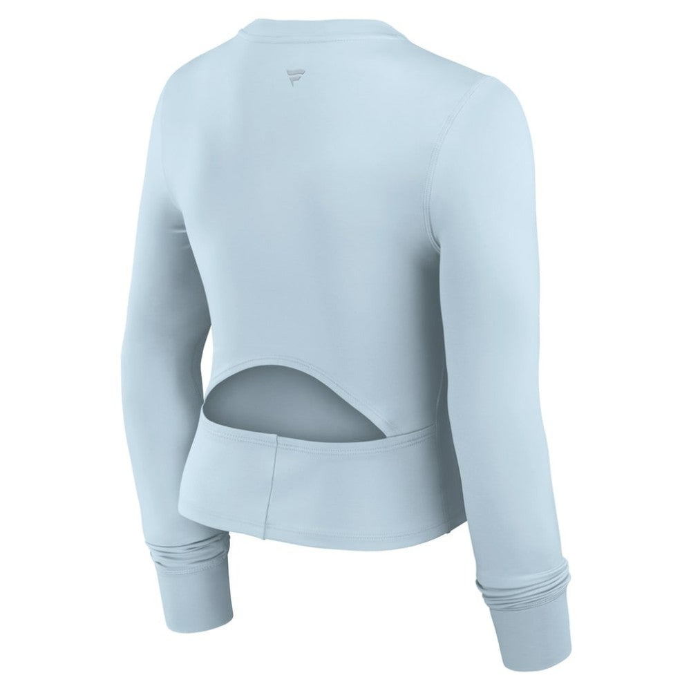 Los Angeles Dodgers Fanatics Women's Studio Fitted Long Sleeve Gym Top  | MLB Online