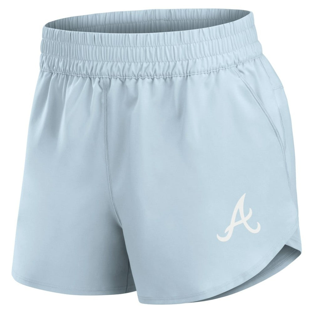 Atlanta Braves Fanatics Women's Studio Woven Vibe Shorts | MLB Outlet