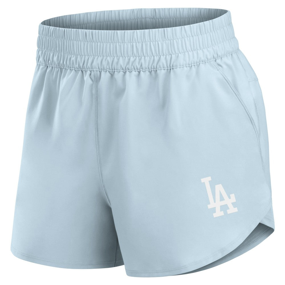Los Angeles Dodgers Fanatics Women's Studio Woven Vibe Shorts | MLB New