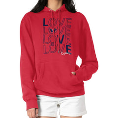 Washington Capitals G-III 4Her by Carl Banks Women's Hockey Love Fleece Pullover Hoodie On Sale