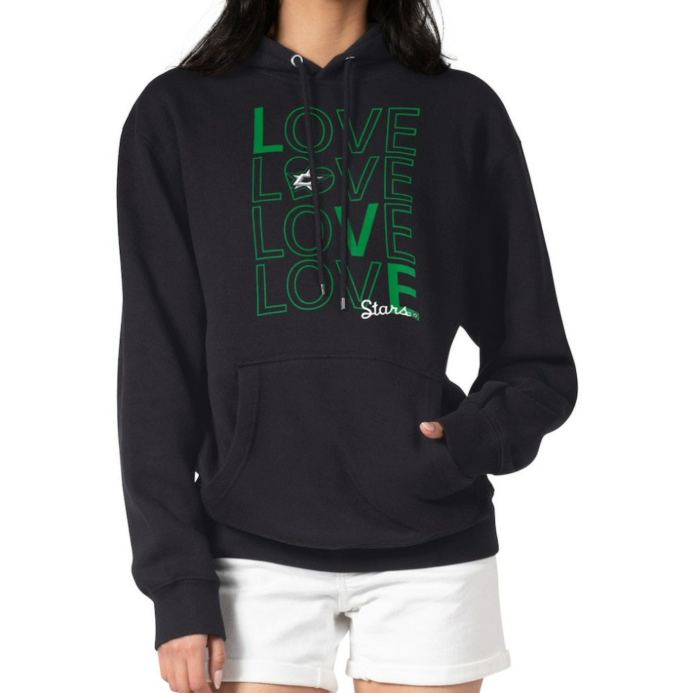 Dallas Stars G-III 4Her by Carl Banks Women's Hockey Love Fleece Pullover Hoodie For Sale