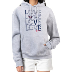 Columbus Blue Jackets G-III 4Her by Carl Banks Women's Hockey Love Fleece Pullover Hoodie Discount