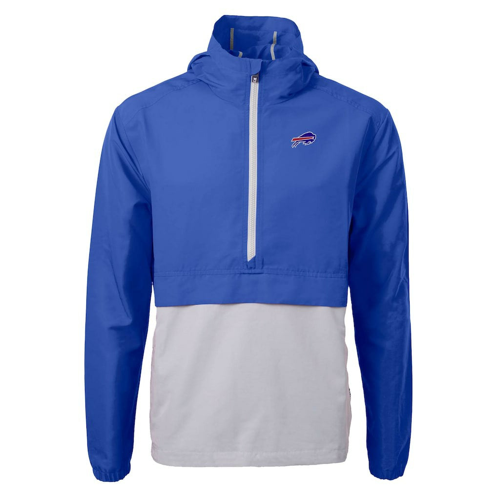 Buffalo Bills  Cutter & Buck Charter Eco Recycled Anorak Half-Zip Jacket