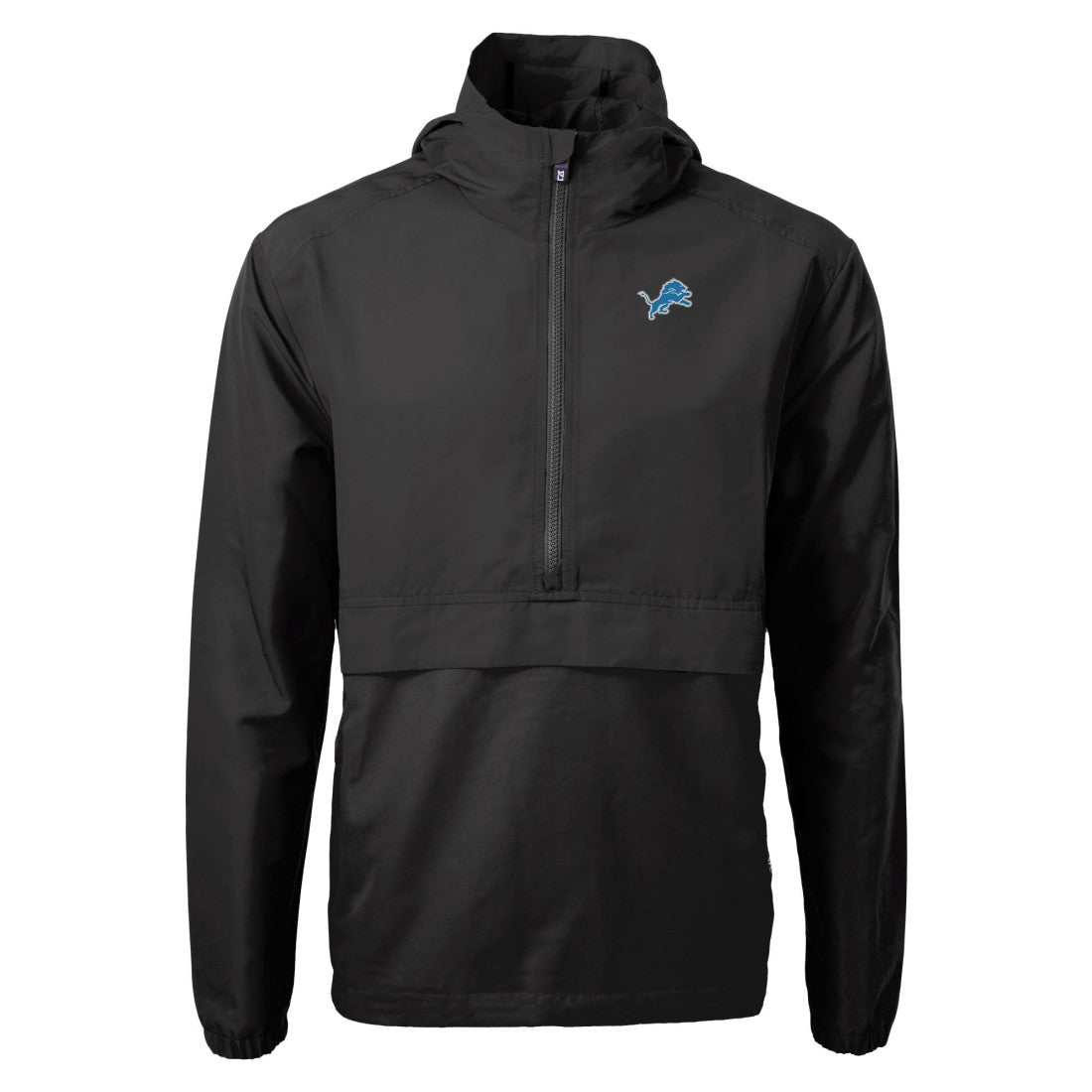 Detroit Lions  Cutter & Buck Charter Eco Recycled Anorak Half-Zip Jacket