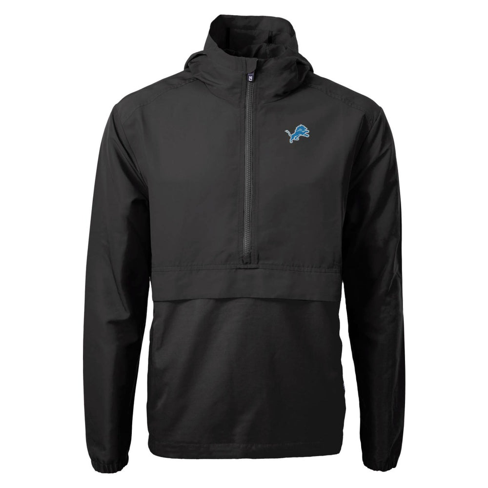 Detroit Lions  Cutter & Buck Charter Eco Recycled Anorak Half-Zip Jacket